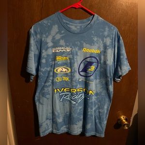 Men’s iverson racing graphic tee size M